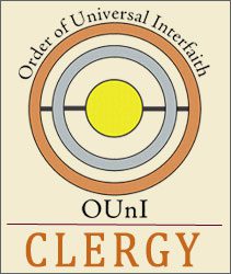 Order of Universal Interfaith CLERGY Badge
